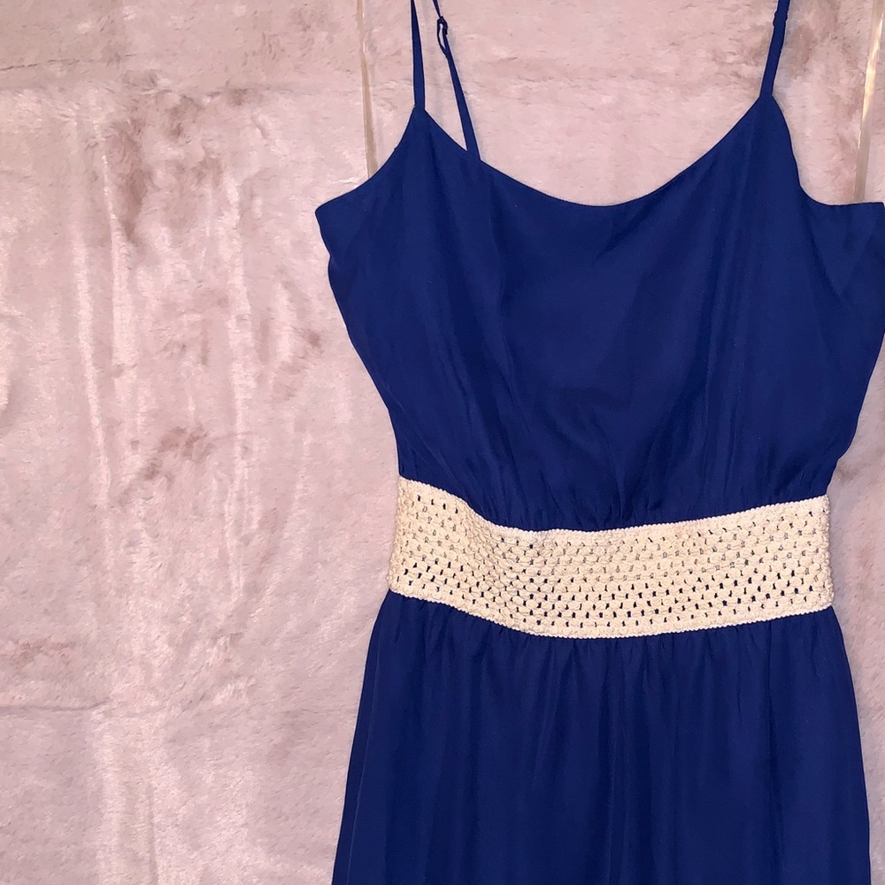 Blue dress